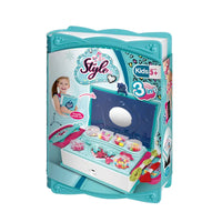 HKM-817811 Beauty DIY Bracelet and Jewelry Making Set for Kids - Includes Rings, Necklaces, and Charms