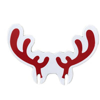 HKM-818451 Santa Hat Wine Glass Covers - 10 Pcs Non-Woven Fabric Christmas Decor for Parties