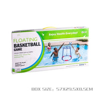 HKM-818643 Floating Water Basketball Hoop Set with Mini Basketballs for Kids and Adults