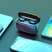 HKM-818899 Bluetooth Stereo Headset with NFC, Voice Control, and Multi-Point Connection - G5S Model