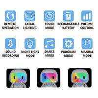 HKM-818963 Intelligent 2.4GHz Wireless Dancing Musical Robot with Color Light for Ages 5 and Up