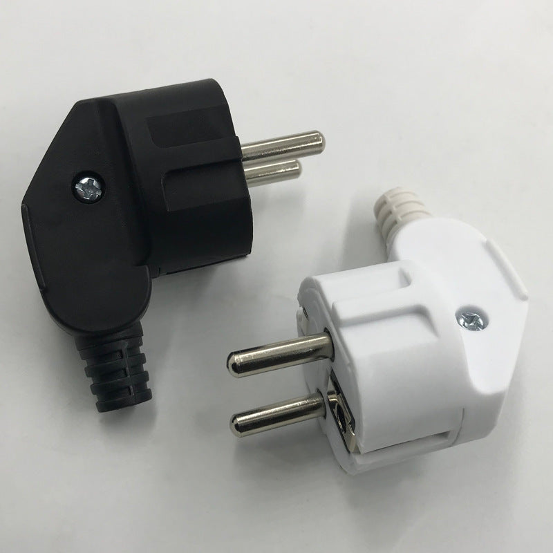 HKM-819347 European Plug Adapter for Wiring Assembly in South Korea and Russia, ROHS Certified