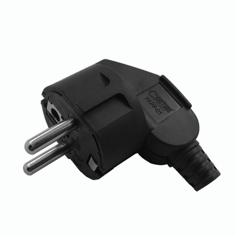 HKM-819347 European Plug Adapter for Wiring Assembly in South Korea and Russia, ROHS Certified