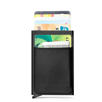HKM-819411 Aluminum Alloy Anti-theft Automatic Pop-up Card Holder in Various Colors