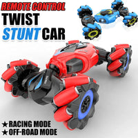 HKM-819411 Stunt Remote Control Twister Car - 360° Rotating, Drift Capable, Indoor/Outdoor Fun for Ages 5 and Up