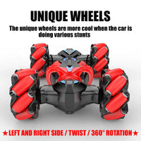 HKM-819411 Stunt Remote Control Twister Car - 360° Rotating, Drift Capable, Indoor/Outdoor Fun for Ages 5 and Up