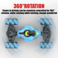 HKM-819411 Stunt Remote Control Twister Car - 360° Rotating, Drift Capable, Indoor/Outdoor Fun for Ages 5 and Up
