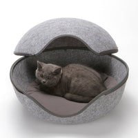 HKM-819539 Fashion And Innovation Cat Litter Egg-shaped Warm Pet Litter Personality Cute Dog Kennel