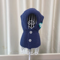 HKM-819667 Knitted Warm Sweater for Pets - Four-Leg Design for Autumn and Winter, Multiple Sizes Available