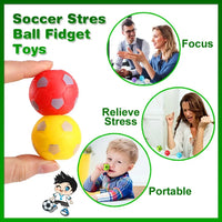 HKM-819795 Custom Plastic Mini Fidget Sensory Spinners - Soccer Football Ball Toys for All Ages