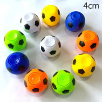 HKM-819795 Custom Plastic Mini Fidget Sensory Spinners - Soccer Football Ball Toys for All Ages