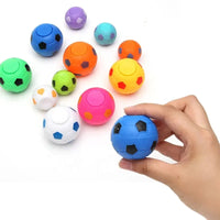 HKM-819795 Custom Plastic Mini Fidget Sensory Spinners - Soccer Football Ball Toys for All Ages