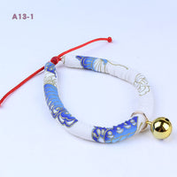 HKM-819859 Cat and Dog Collar Bell Ornaments - Size XS to L for Kittens, Puppies, and Small Dogs
