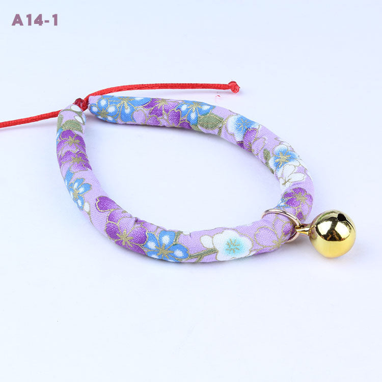 HKM-819859 Cat and Dog Collar Bell Ornaments - Size XS to L for Kittens, Puppies, and Small Dogs