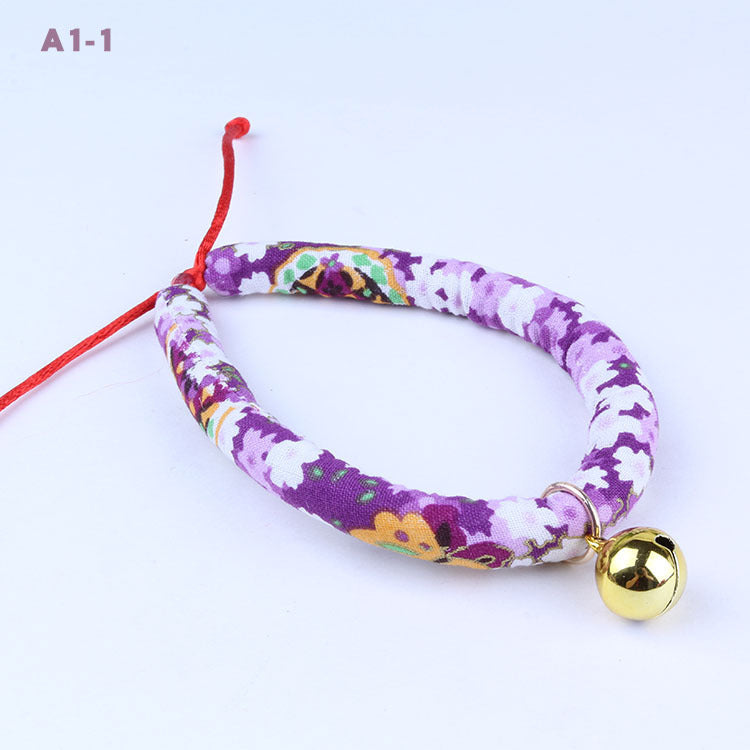 HKM-819859 Cat and Dog Collar Bell Ornaments - Size XS to L for Kittens, Puppies, and Small Dogs