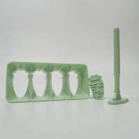 HKM-819923 Three-Dimensional Dog Bone Biscuit Baking Mold in Green