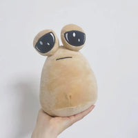 HKM-819987 Cute Plush Pou Alien Doll Stuffed Toy for Children - 22cm Super Soft Plush Birthday Gift