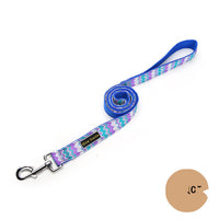 HKM-820115 Colorful Wave Pattern Nylon Dog Leash - Traction Belt, 120cm Length