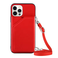 HKM-820243 iPhone Card Holster Flip Business TPU Cover in Multiple Colors