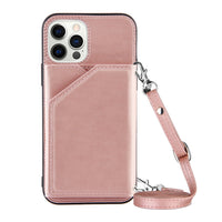 HKM-820243 iPhone Card Holster Flip Business TPU Cover in Multiple Colors