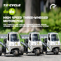 HKM-820563 Remote Control Spray Tricycle Toy for Kids - 22KM/H Stunt Motorcycle, Fun Indoor-Outdoor Play, Ages 5 and Up