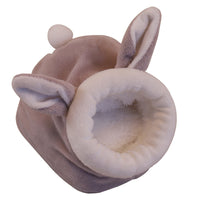 HKM-820691 Winter Warm Pet Cartoon Cage For Hamster Accessories Guinea Pig Bed House Small Animal Nest