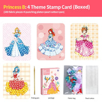 HKM-820883 DIY 3D Drawing Board Puzzle Cards for Fine Motor Skills Development - Hands-On Educational Toy for Kids