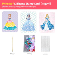 HKM-820883 DIY 3D Drawing Board Puzzle Cards for Fine Motor Skills Development - Hands-On Educational Toy for Kids