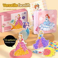 HKM-820883 DIY 3D Drawing Board Puzzle Cards for Fine Motor Skills Development - Hands-On Educational Toy for Kids