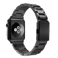 HKM-820883 Three Beads Stainless Steel Watch Strap for Apple Watch Series 1/2