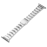 HKM-820883 Three Beads Stainless Steel Watch Strap for Apple Watch Series 1/2