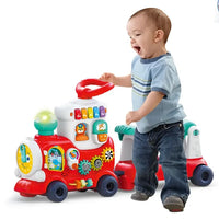 HKM-820947 Kids Electric Ride-On Train Toy with Music for Ages 5-13, Battery Powered, ABS Plastic