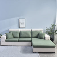 HKM-821203 Waterproof Seersucker Sofa Cover for Universal Fit - Dust and Protection Cover in Solid Color