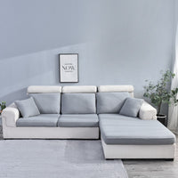 HKM-821203 Waterproof Seersucker Sofa Cover for Universal Fit - Dust and Protection Cover in Solid Color
