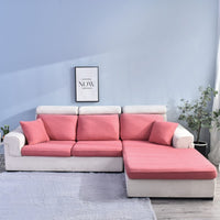 HKM-821203 Waterproof Seersucker Sofa Cover for Universal Fit - Dust and Protection Cover in Solid Color
