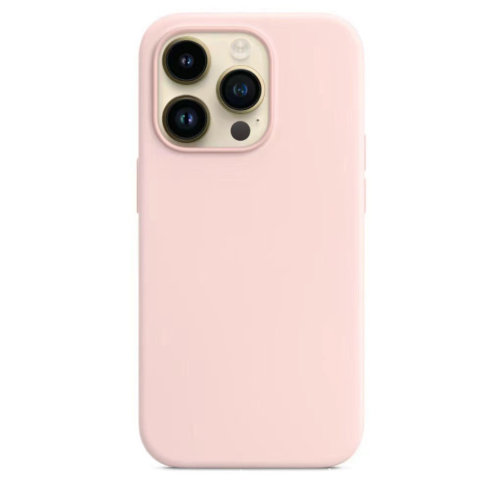 HKM-821395 Liquid Silicone Magnetic Phone Case for iPhone 14 Pro, 14 Pro Max, 14 Plus - Multiple Colors Available