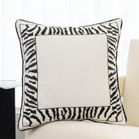 HKM-821523 Nordic Style Embroidered Chenille Throw Pillow Cover - Various Designs Available