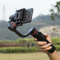 HKM-821523 Three Axis Handheld Gimbal Stabilizer for Mobile Phones with Extended Battery Life and Adjustable Angles