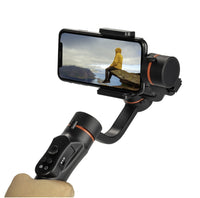 HKM-821523 Three Axis Handheld Gimbal Stabilizer for Mobile Phones with Extended Battery Life and Adjustable Angles