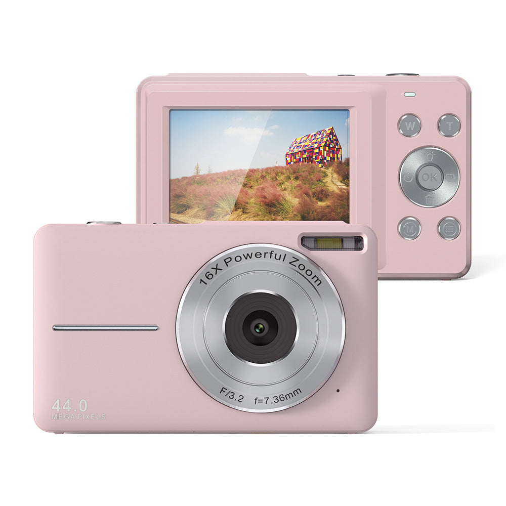 HKM-821651 Entry-Level Digital Camera with Full HD Screen, Manual Operations, and Accessories