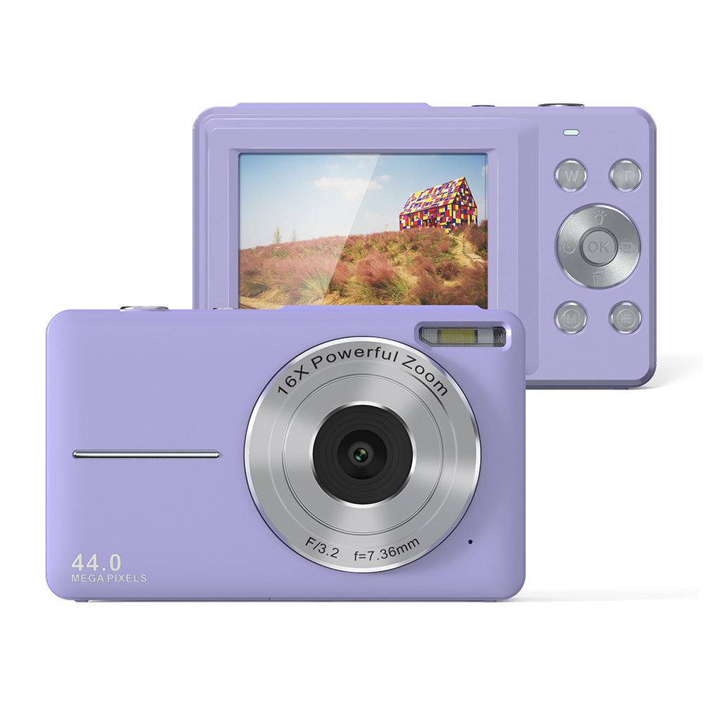 HKM-821651 Entry-Level Digital Camera with Full HD Screen, Manual Operations, and Accessories