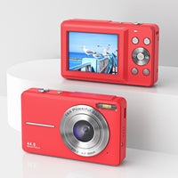 HKM-821651 Entry-Level Digital Camera with Full HD Screen, Manual Operations, and Accessories