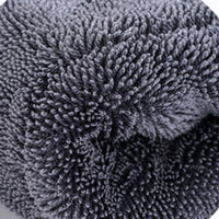HKM-821715 Coral Velvet Car Wash Towel - Non-Shedding Pure Cotton, Multiple Sizes Available