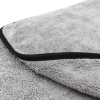 HKM-821715 Coral Velvet Car Wash Towel - Non-Shedding Pure Cotton, Multiple Sizes Available