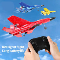 HKM-821715 Foam Remote-Controlled Hand-Launch Glider with LED Lights for Outdoor Fun