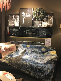 HKM-821779 Starry Night Scenic Cotton Tapestry in Various Sizes