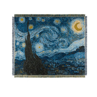 HKM-821779 Starry Night Scenic Cotton Tapestry in Various Sizes