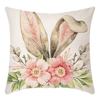 HKM-821843 Short Plush Digital Printed Throw Pillow Cover - Solid Color 45x45cm