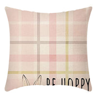 HKM-821843 Short Plush Digital Printed Throw Pillow Cover - Solid Color 45x45cm