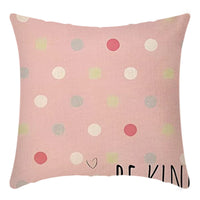 HKM-821843 Short Plush Digital Printed Throw Pillow Cover - Solid Color 45x45cm